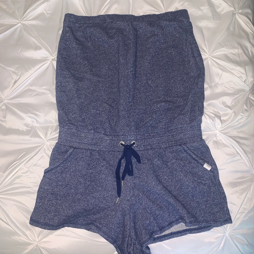 Victoria’s Secret Navy Blue Drawstring Romper